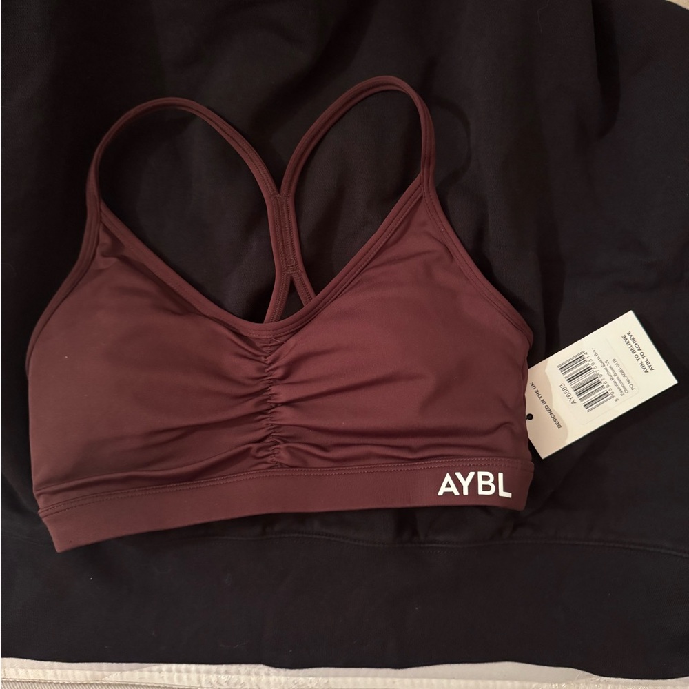 AYBL Women's Dark Brown Sports Bra